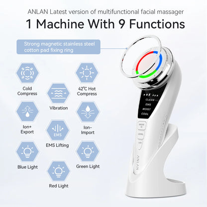 Microcurrent massager detail