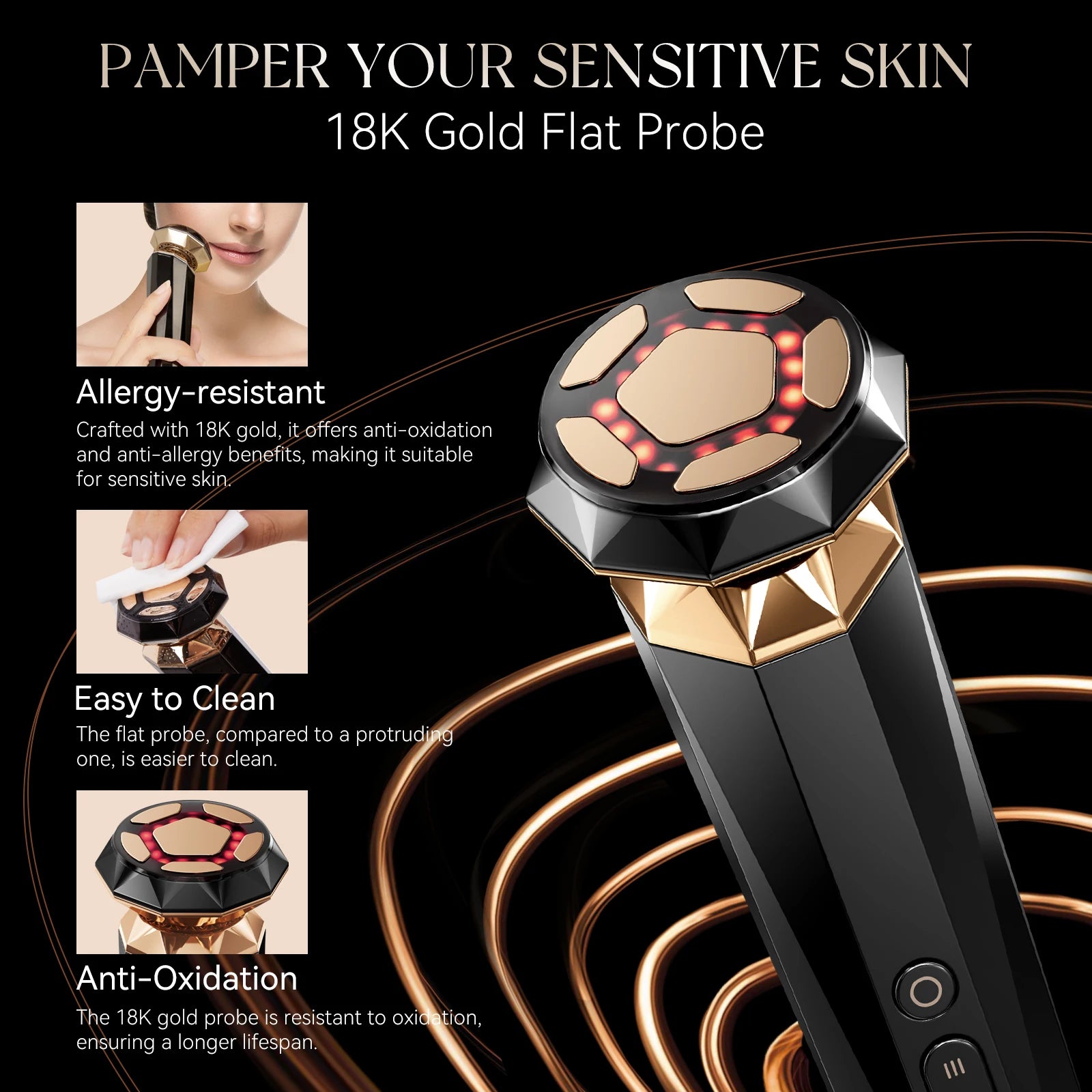 Facial device modes