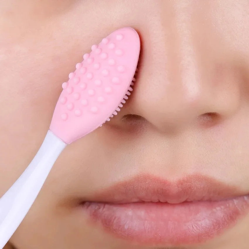 Face scrubber pad texture