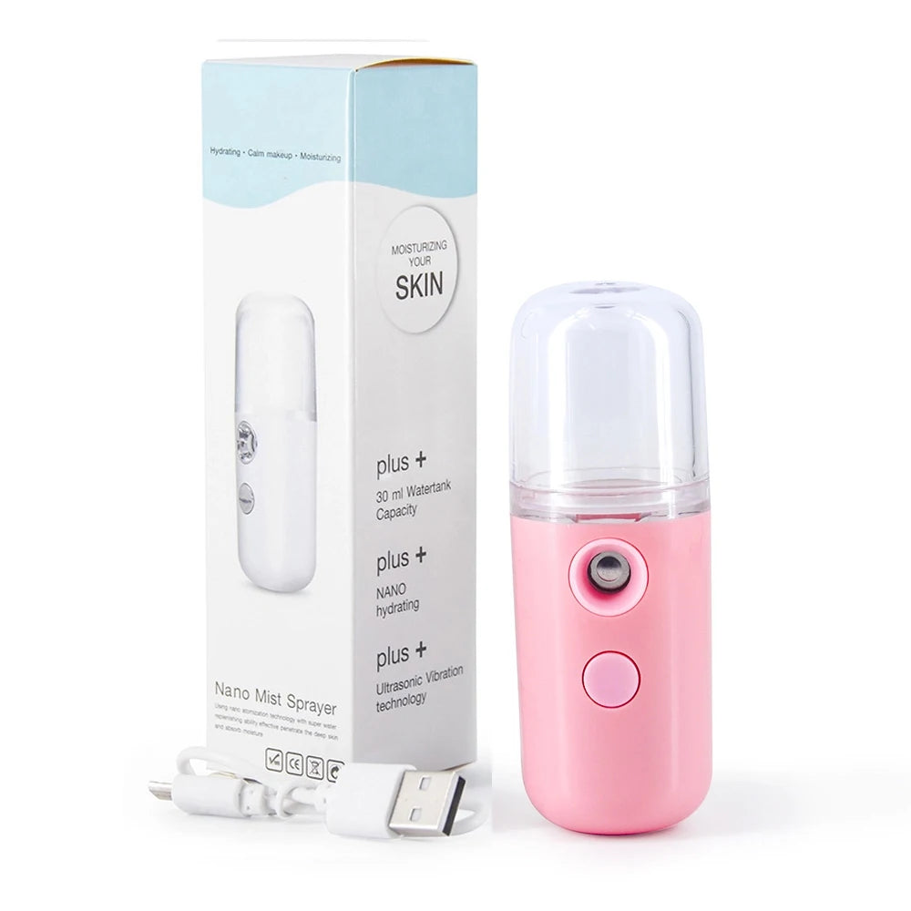 Facial steamer mist